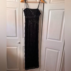 Black formal dress